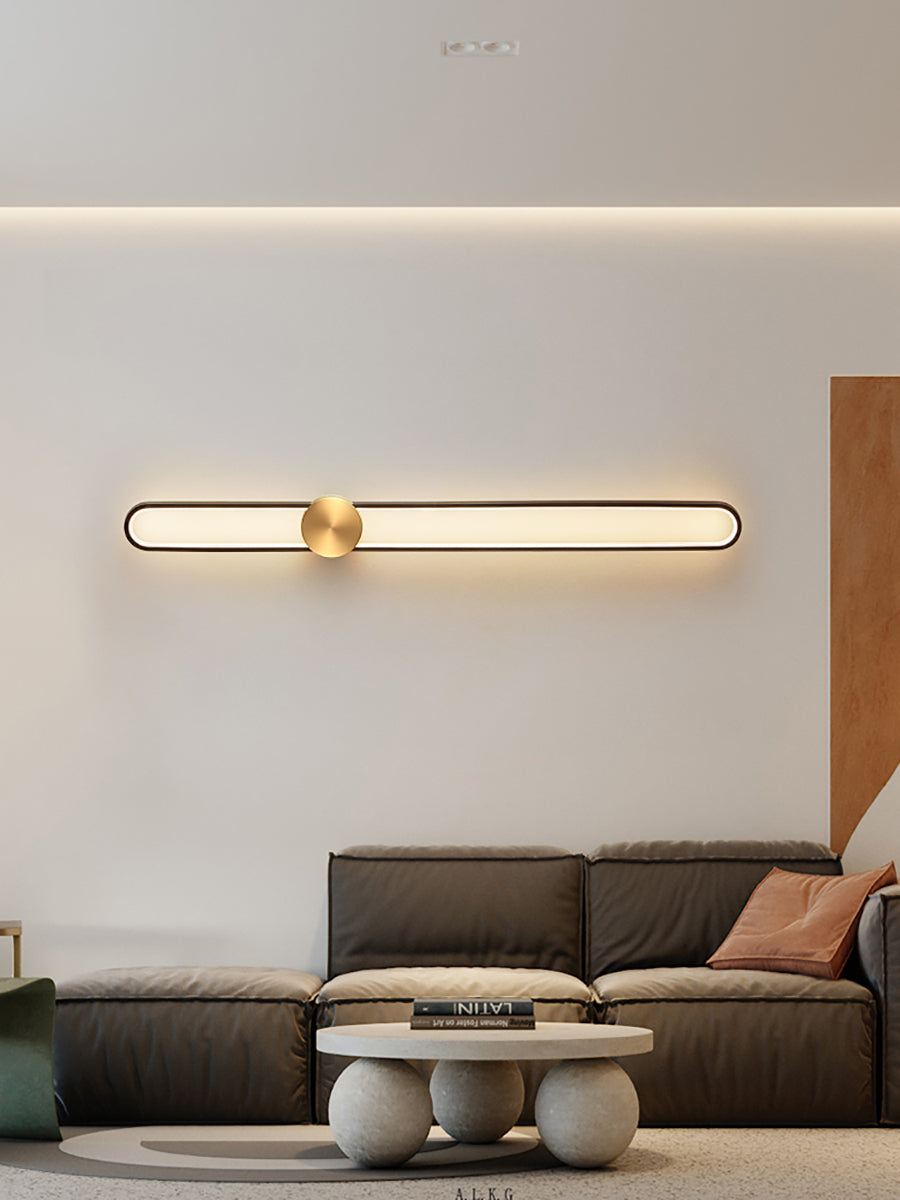 WOMO Long Oval LED Wall Sconce-WM6032