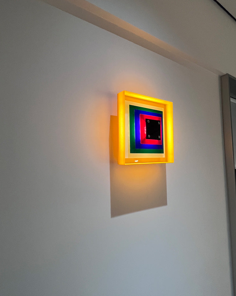 WOMO Square Sculptural Wall Sconce-WM6047