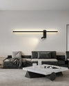 WOMO schaltbare lange lineare Wandleuchte mit Spotlight-WM6068 thumbnail