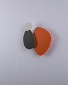 WOMO Bunte skulpturale Kunst-Wandleuchte-WM6079 thumbnail