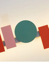 WOMO Bunte skulpturale Kunst-Wandleuchte-WM6080 thumbnail