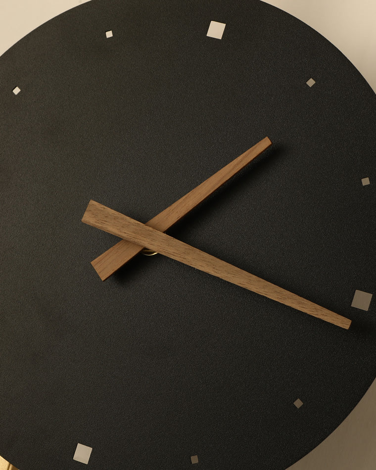 WOMO Sculptural Wall Clock with Led Light-WM6087