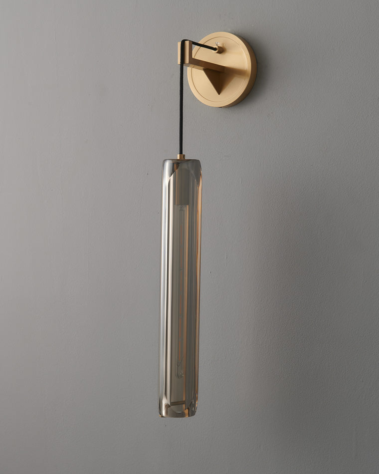 WOMO Hanging Crystal Wall Sconce-WM6094