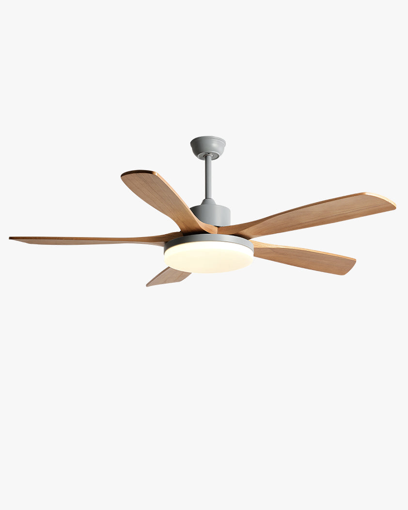 WOMO 5 Blade Modern Ceiling Fan Lamp - WM5206