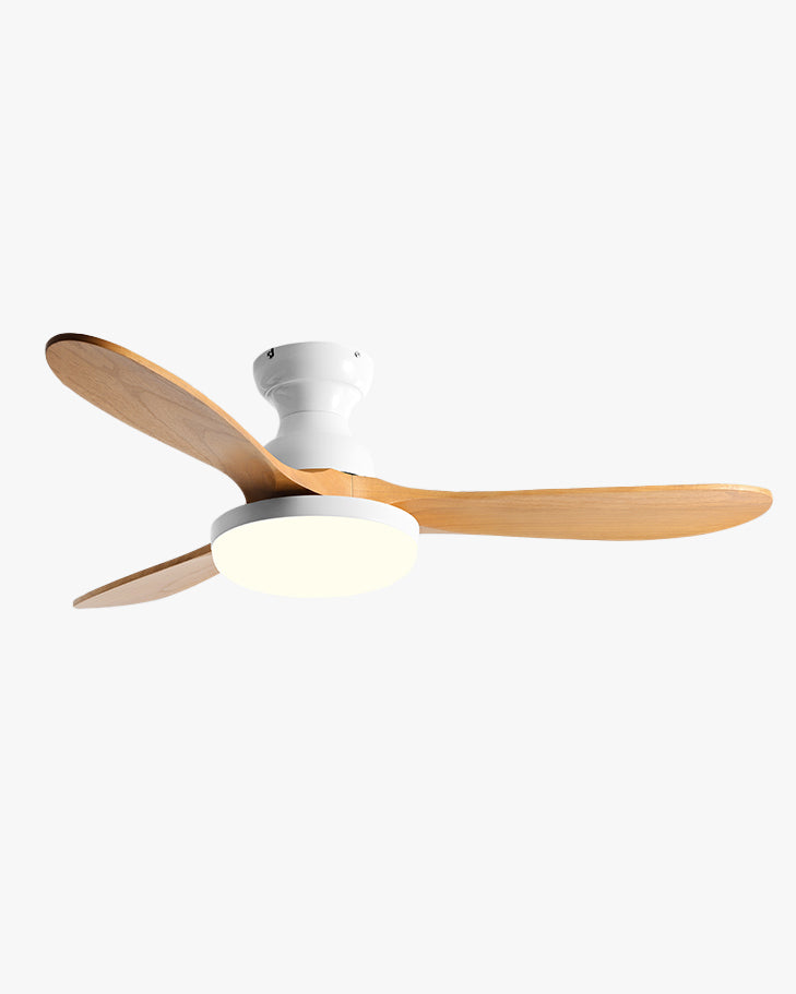 WOMO 3 Blade Low Profile Ceiling Fan Lamp - WM5230
