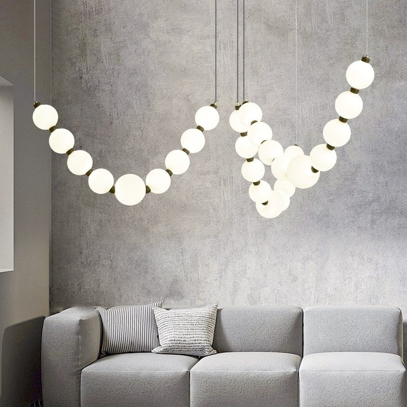 WOMO Arc Pearl Chandelier-WM2811
