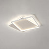 WOMO LED Deckenleuchte Eckig Flach Schwarz Weiß Modern Schlafzimmer-WM1011 thumbnail