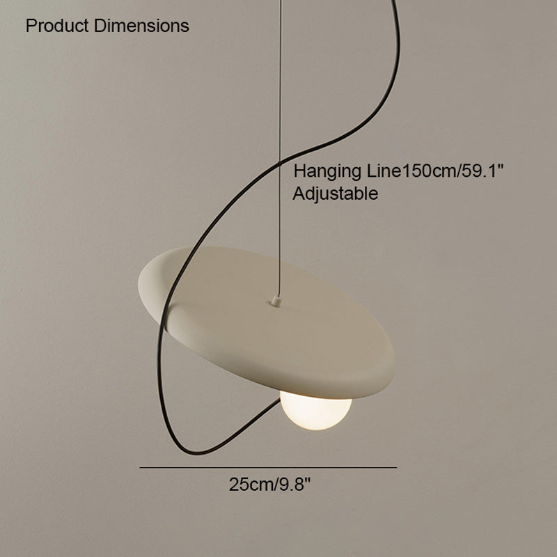 WOMO Acoustic Disc Pendant Light-WM2080