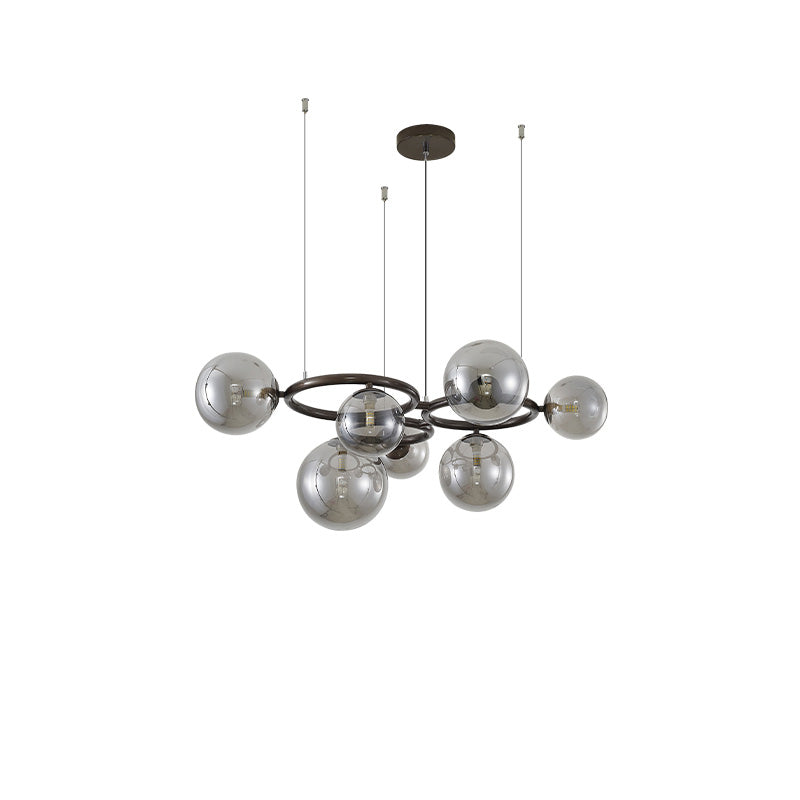 WOMO Colored Glass Ball Chandelier-WM2253
