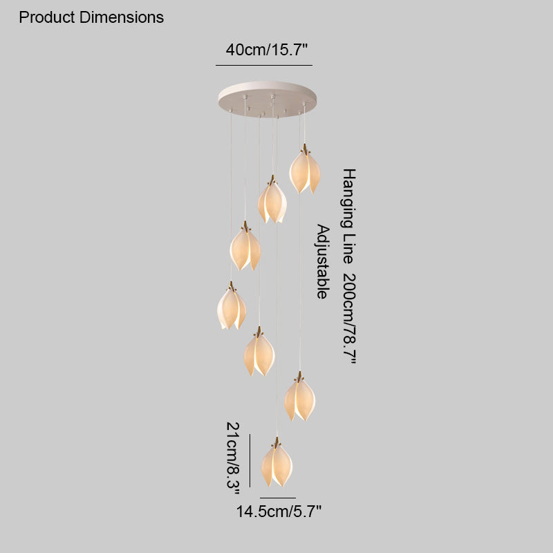 WOMO Magnolia Petal Chandelier-WM2106a