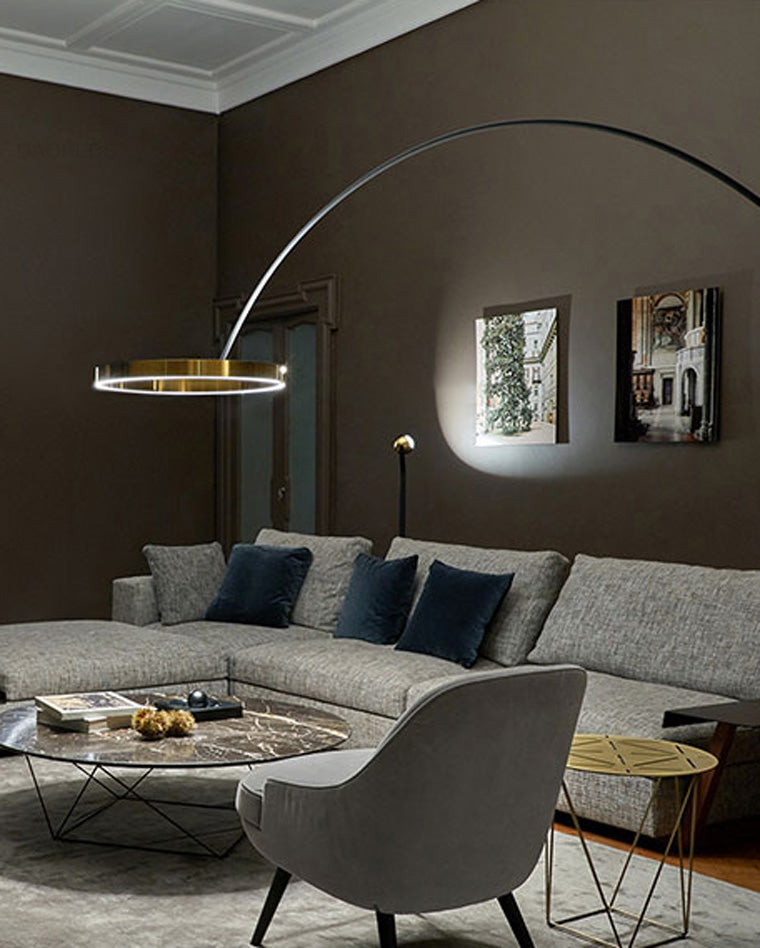 WOMO Circular Arc Floor Lamp-WM7006