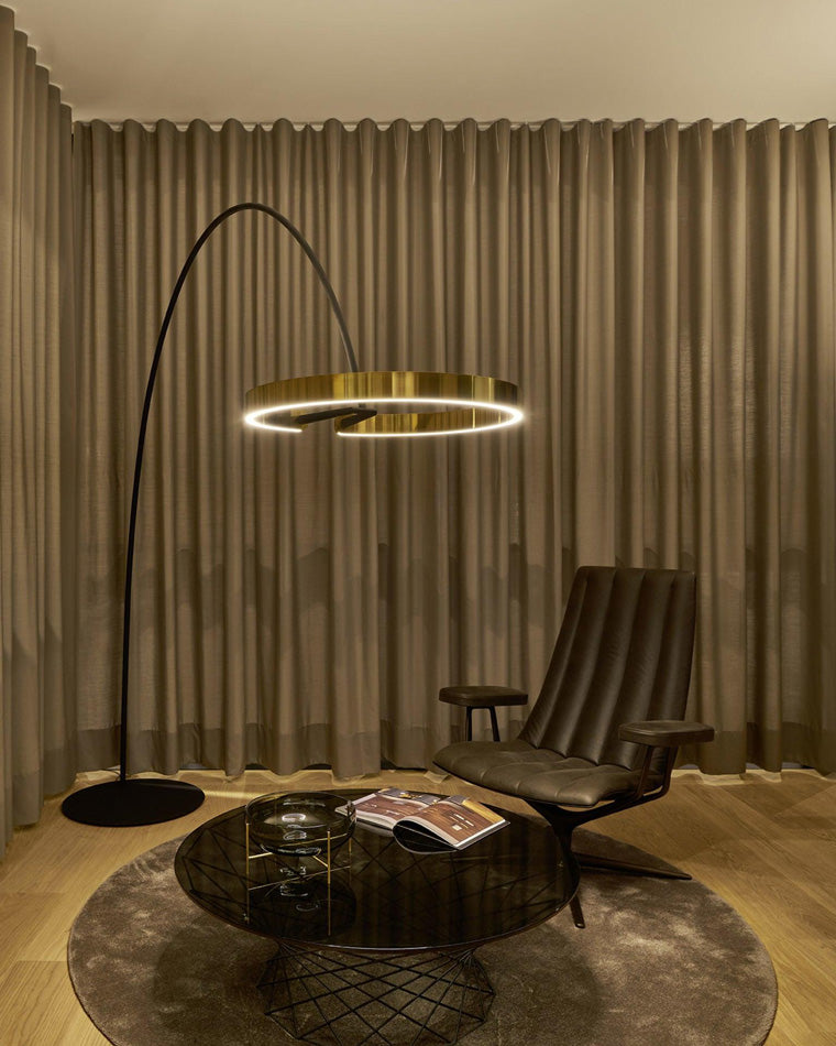 WOMO Circular Arc Floor Lamp-WM7006