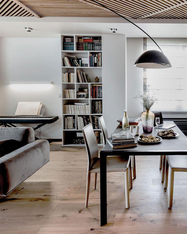WOMO Dome Arc Floor Lamp for Dining Room-WM7008