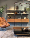 WOMO Stehlampe mit Rauchglaslaterne-WM7015 thumbnail