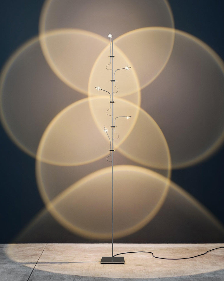 WOMO 5-head Halo Projector Tree Floor Lamp-WM7020