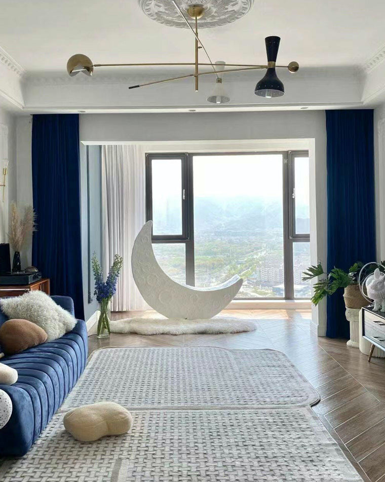 WOMO Crescent Moon Floor Lamp-WM7021