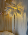 WOMO Federpalmen-Stehlampe mit Tablett-WM7052 thumbnail