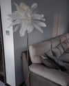 WOMO Federpalmen-Stehlampe mit Tablett-WM7052 thumbnail