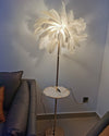 WOMO Federpalmen-Stehlampe mit Tablett-WM7052 thumbnail