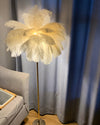 WOMO Federpalmen-Stehlampe mit Tablett-WM7052 thumbnail