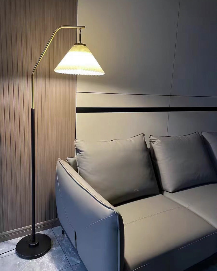 WOMO Pleated Hanging Floor Lamp-WM7066