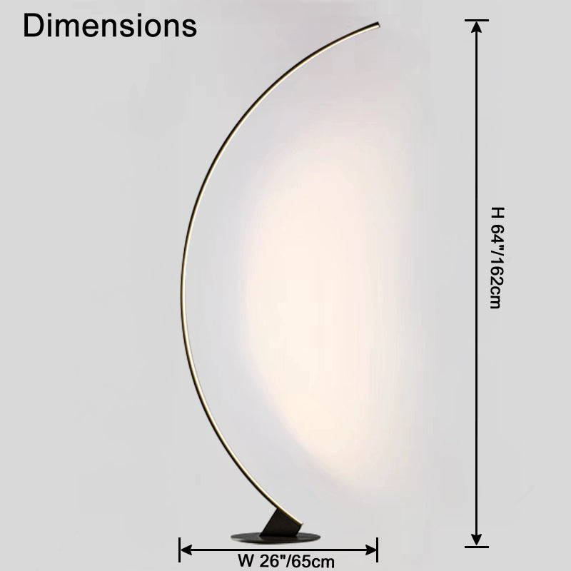 WOMO Arc LED Floor Lamp-WM7093