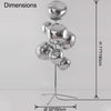 WOMO Multi-Light Melt Lava-Bodenlampe-WM7010 thumbnail