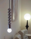 WOMO Bauhaus Perlen Nachttisch Pendelleuchte-WM2133 thumbnail