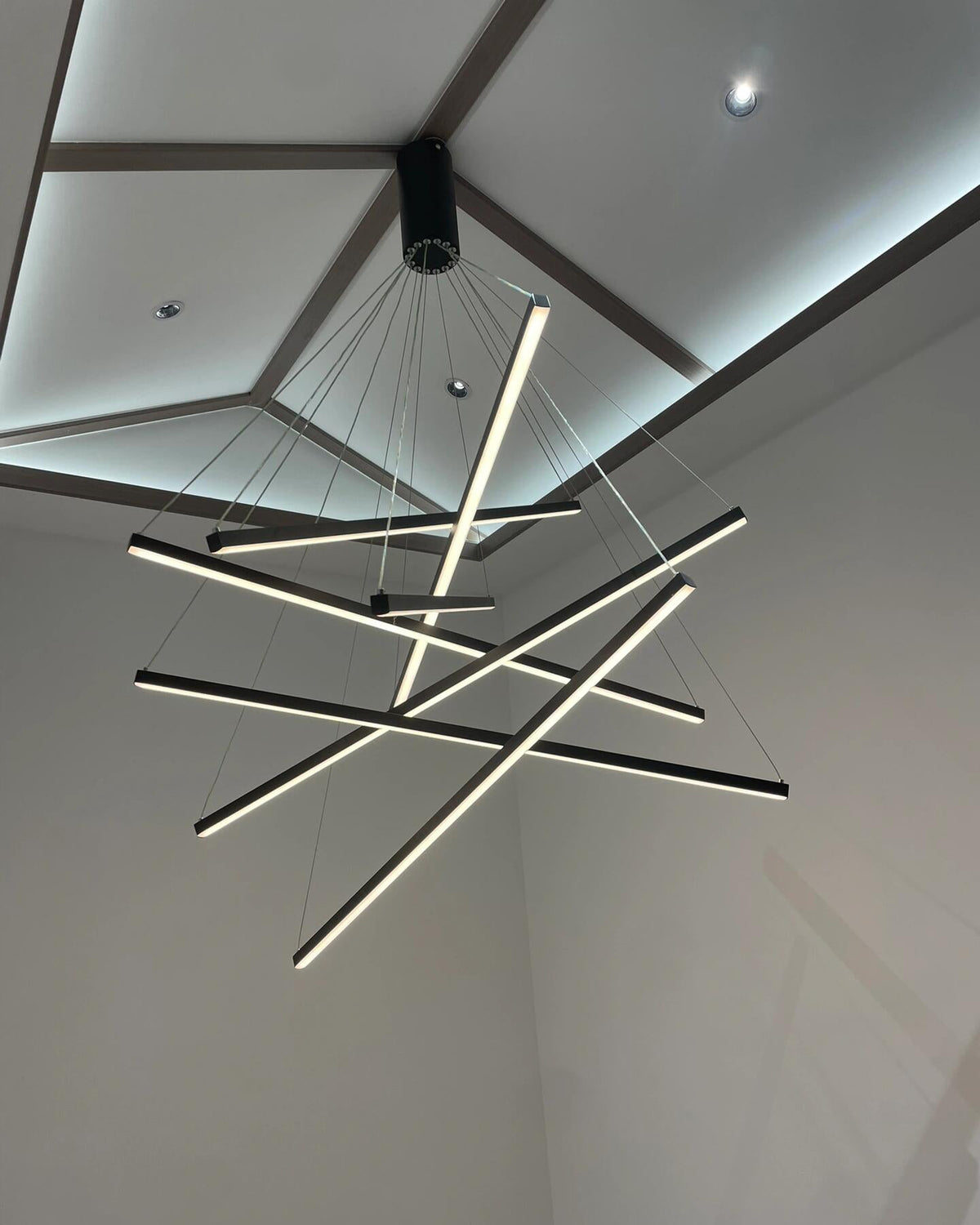 WOMO LED lustre barre métallique cage d'escalier-WM2125