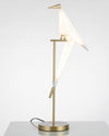 WOMO Kranich Origami Vogel Tischlampe-WM8006 thumbnail