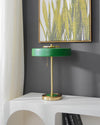 WOMO Mid-Century Runde Tischlampe mit Zugkette-WM8009 thumbnail