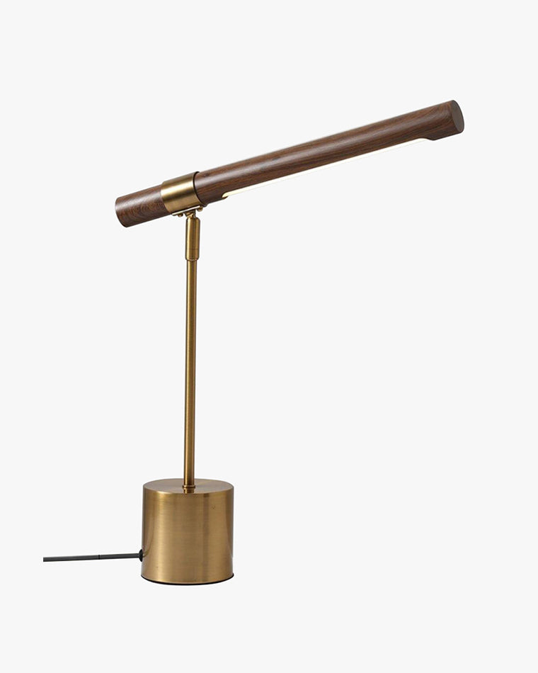 WOMO Walnut-lookalike Cantilever Table Lamp-WM8010