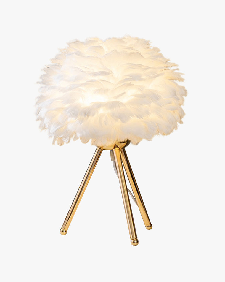 WOMO Feather Tripod Table Lamp-WM8014