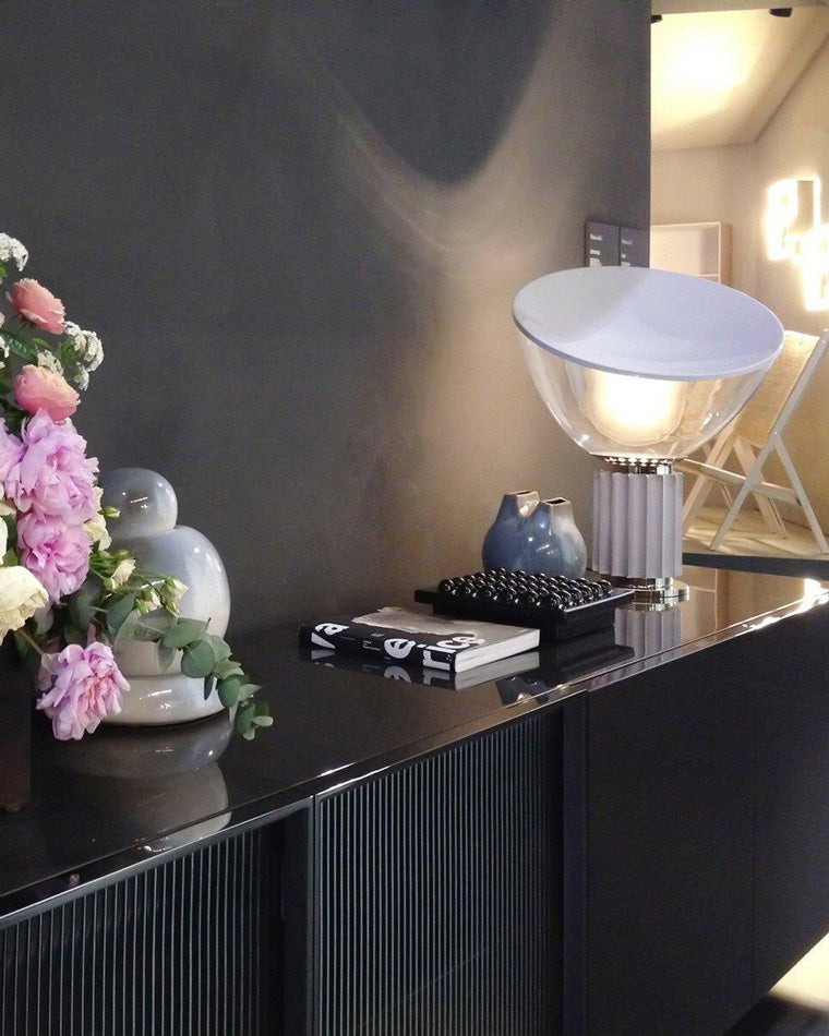 WOMO Large Glass Table Lamp-WM8019