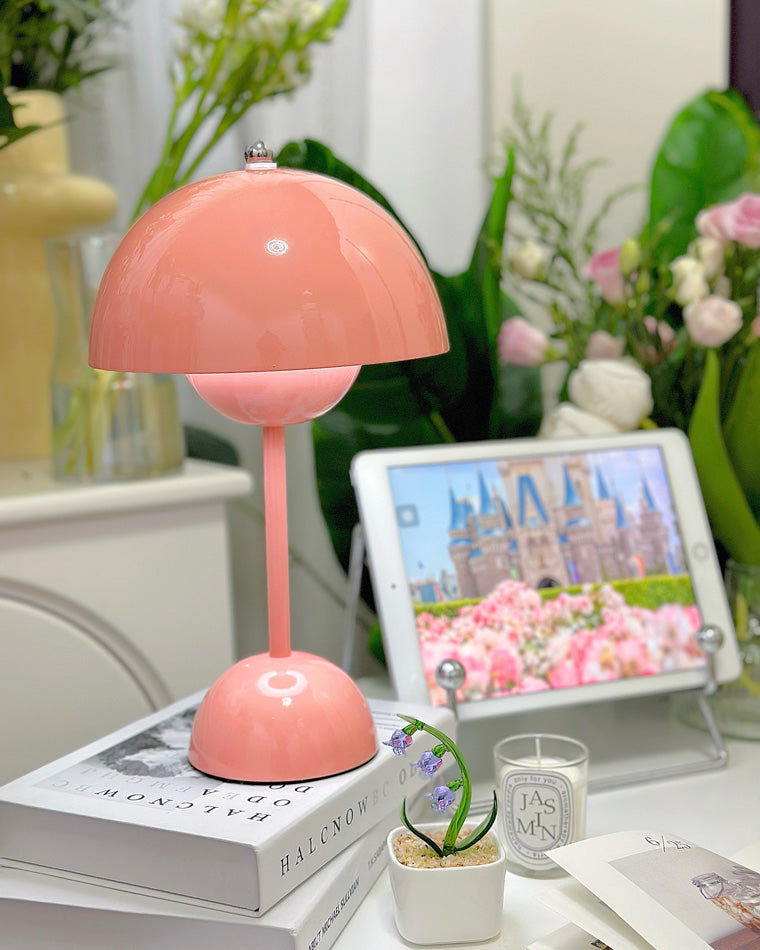 WOMO Scandi Mushroom Table Lamp for Children-WM8021