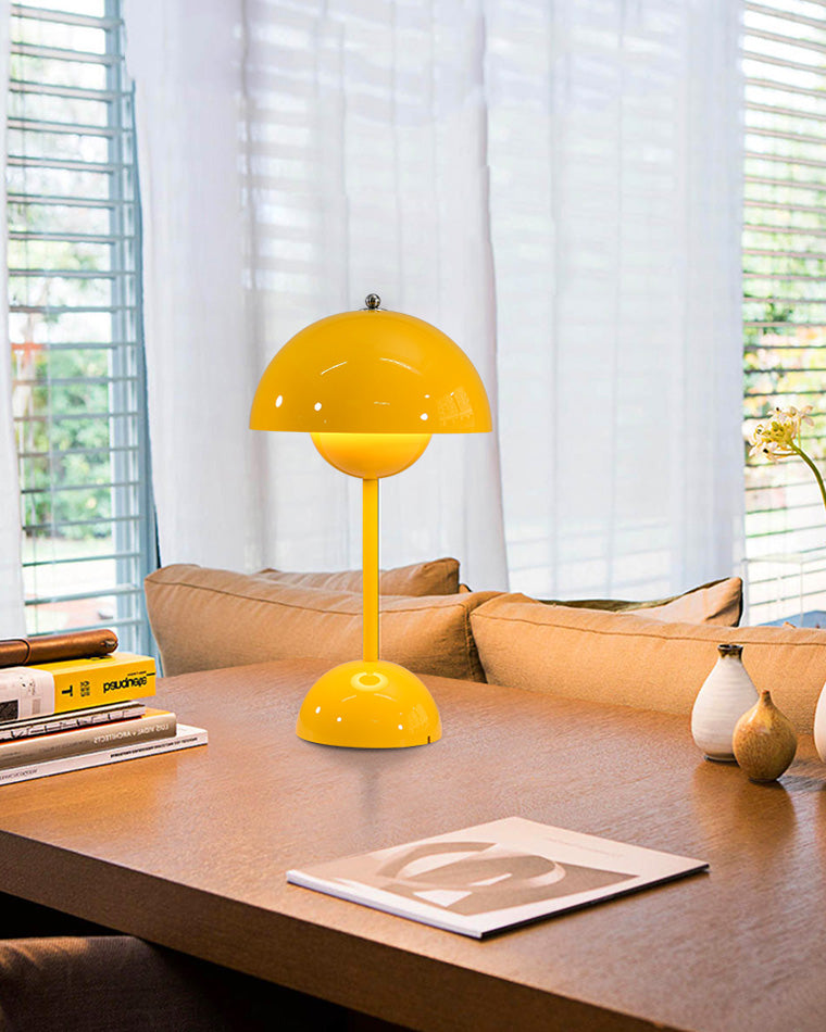 WOMO Scandi Mushroom Table Lamp for Children-WM8021