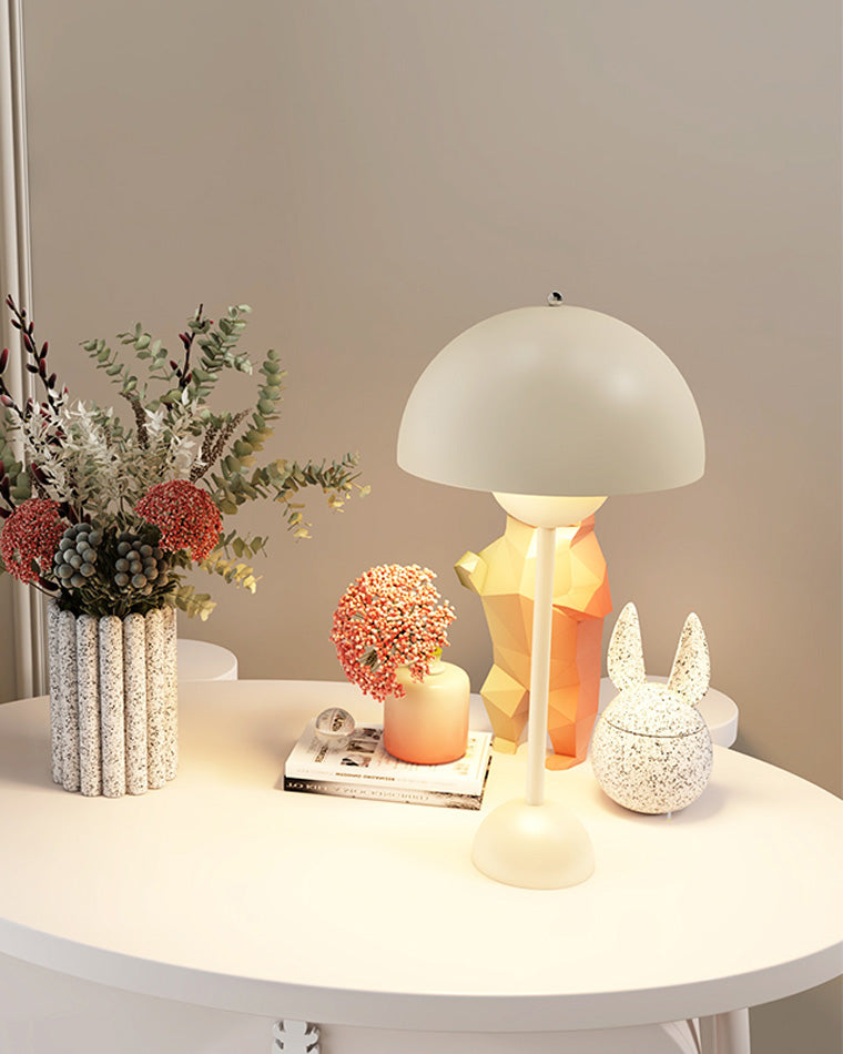 WOMO Scandi Mushroom Table Lamp for Children-WM8021