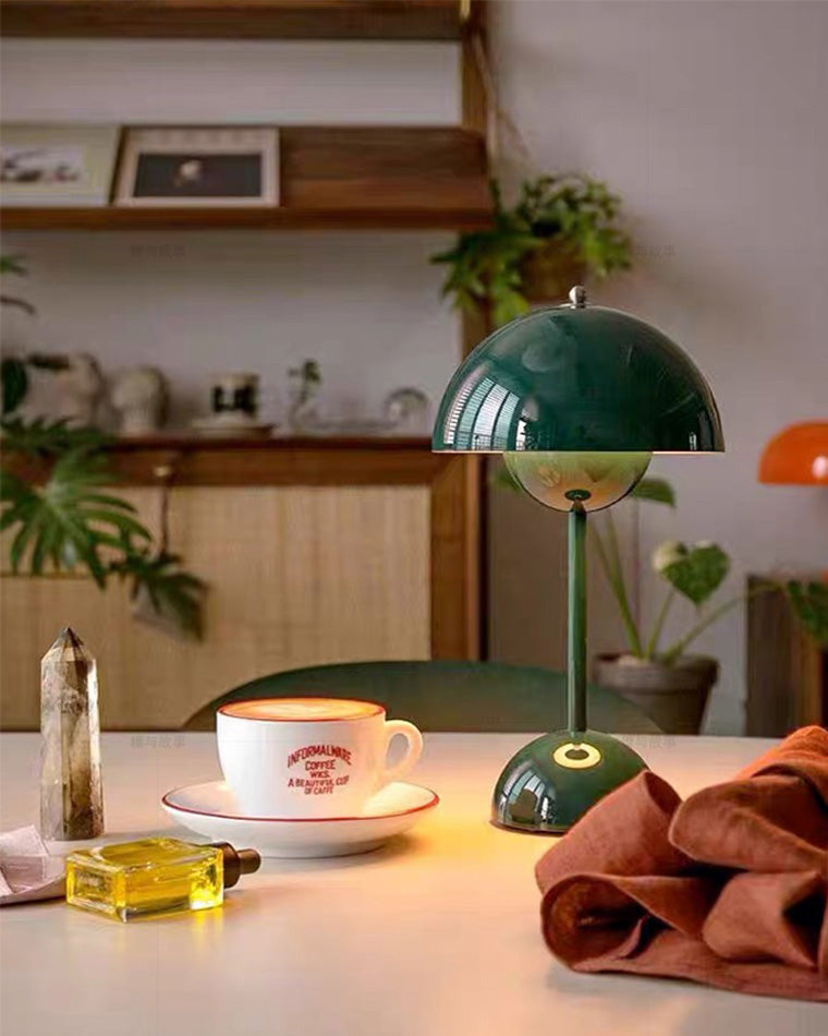 WOMO Scandi Mushroom Table Lamp for Children-WM8021
