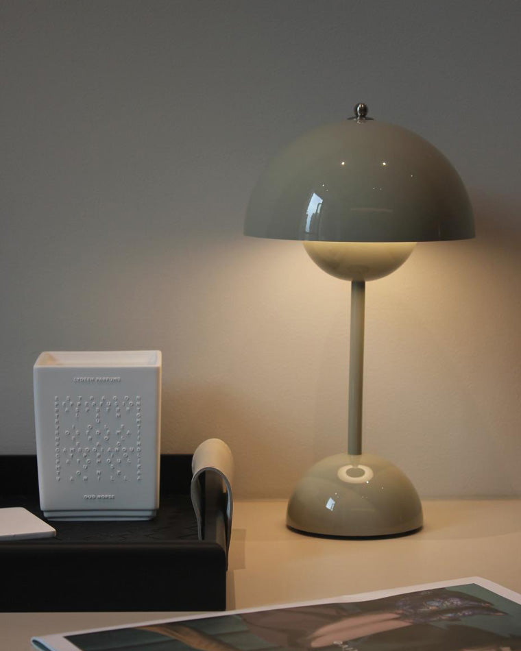 WOMO Scandi Mushroom Table Lamp for Children-WM8021