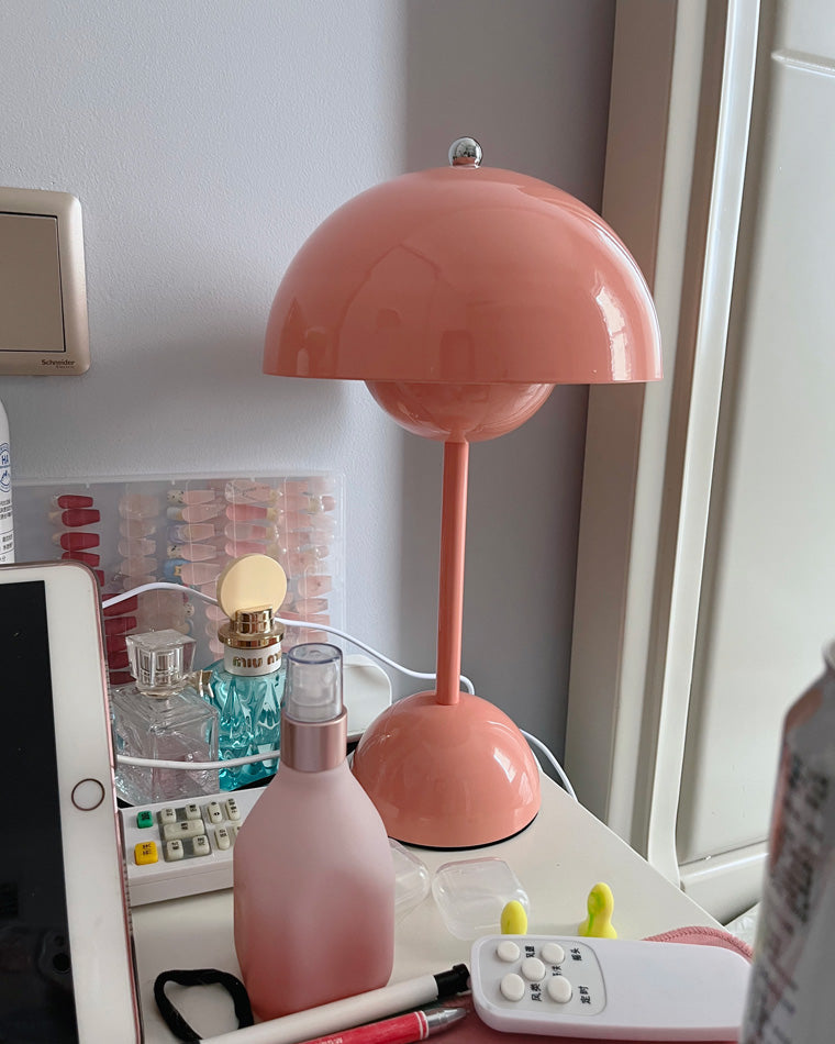 WOMO Scandi Mushroom Table Lamp for Children-WM8021