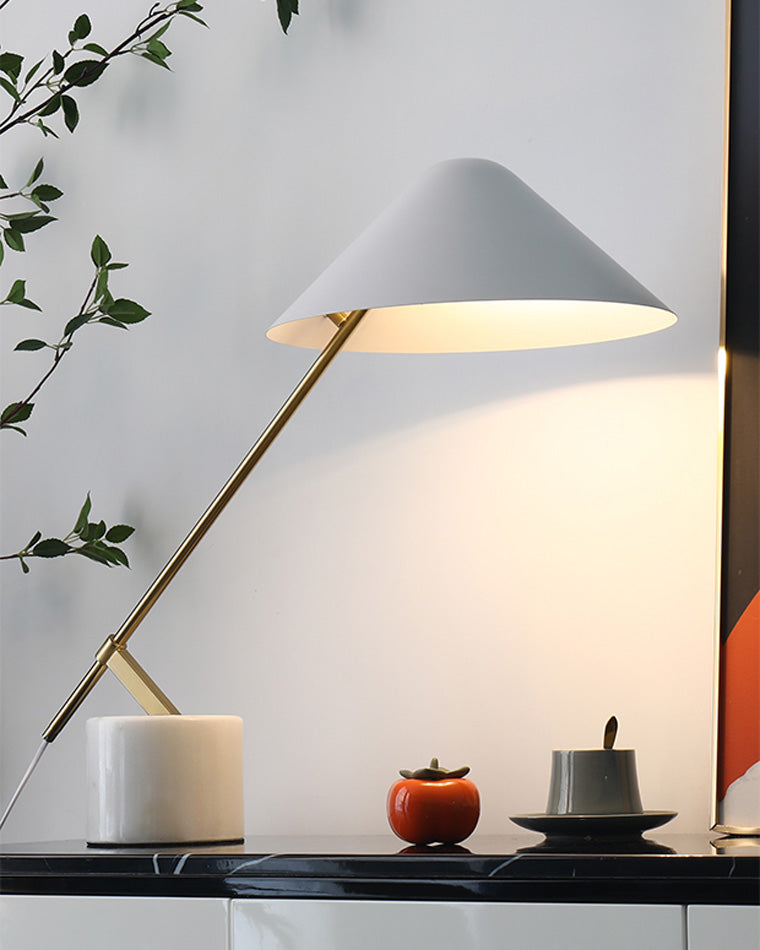 Lampe de bureau WOMO en marbre nordique - WM8028