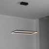 WOMO Metall Schwarzer LED Kronleuchter Rechteckig Für hohe decken-WM2120 thumbnail