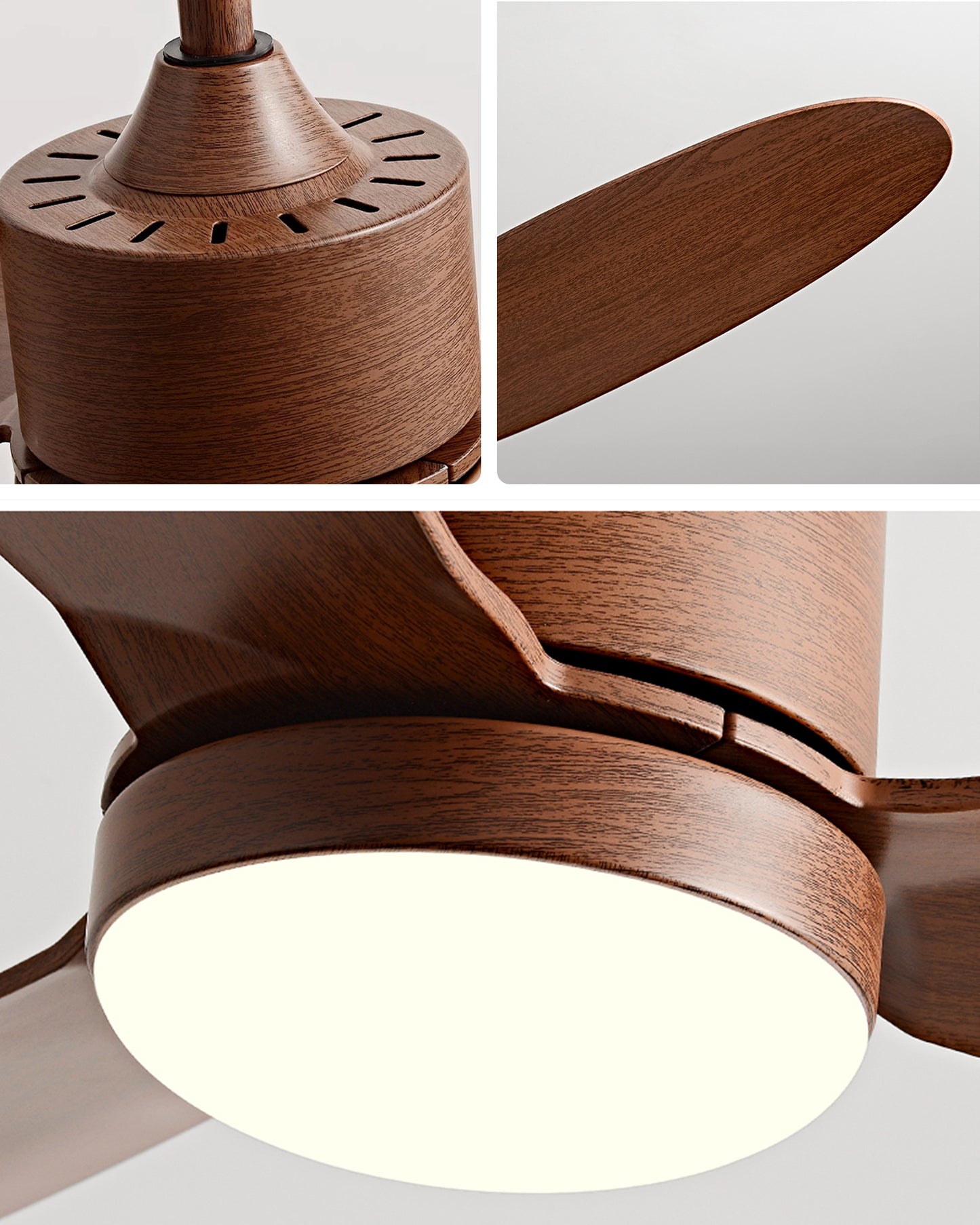 WOMO 3 Blade Ceiling Fan Lamp - WM5184