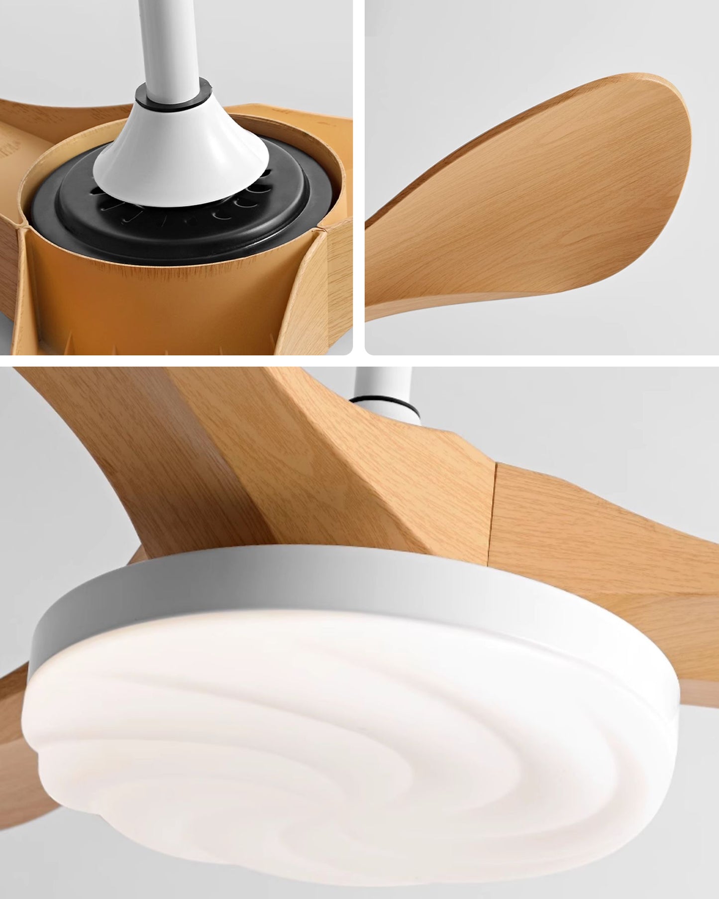 WOMO Modern Ceiling Fan Lamp-WM5222