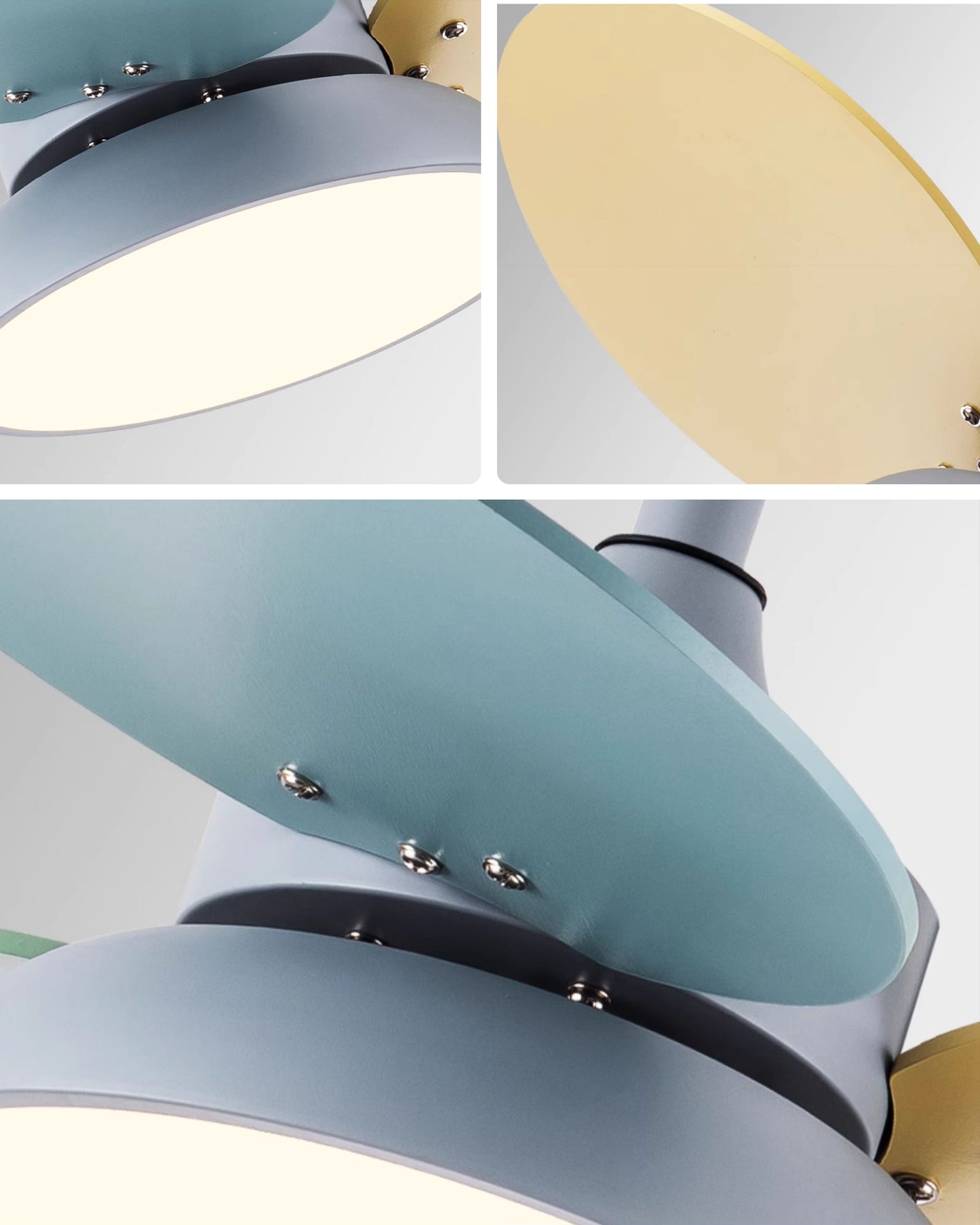 WOMO Modern Children Ceiling Fan Lamp - WM5207