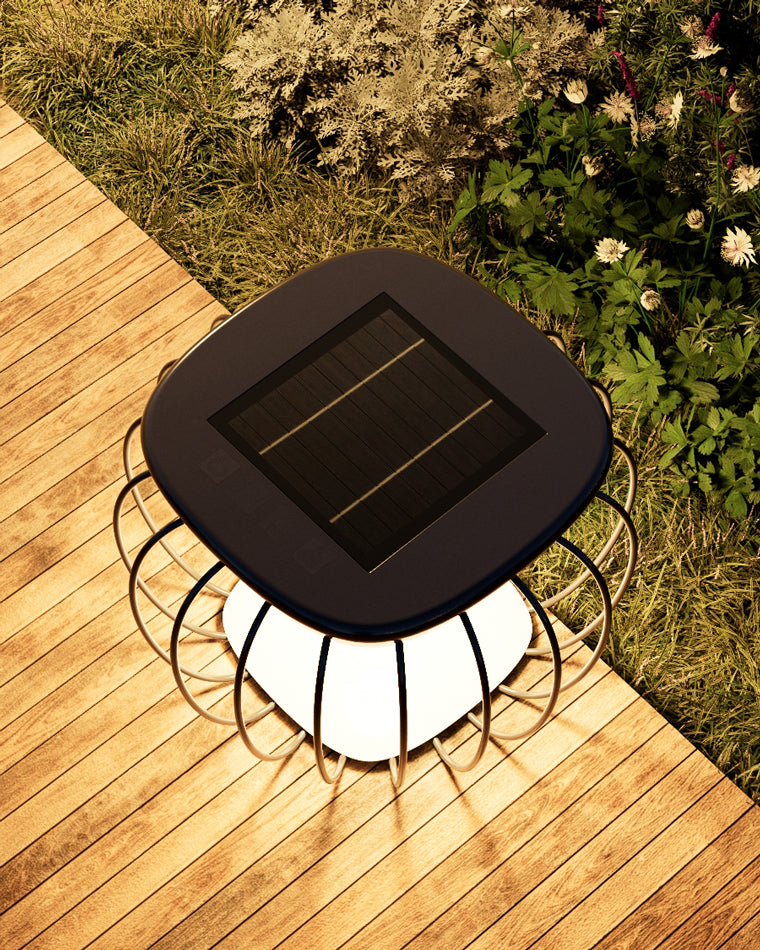 WOMO Solar Bench Floor Light-WM9019