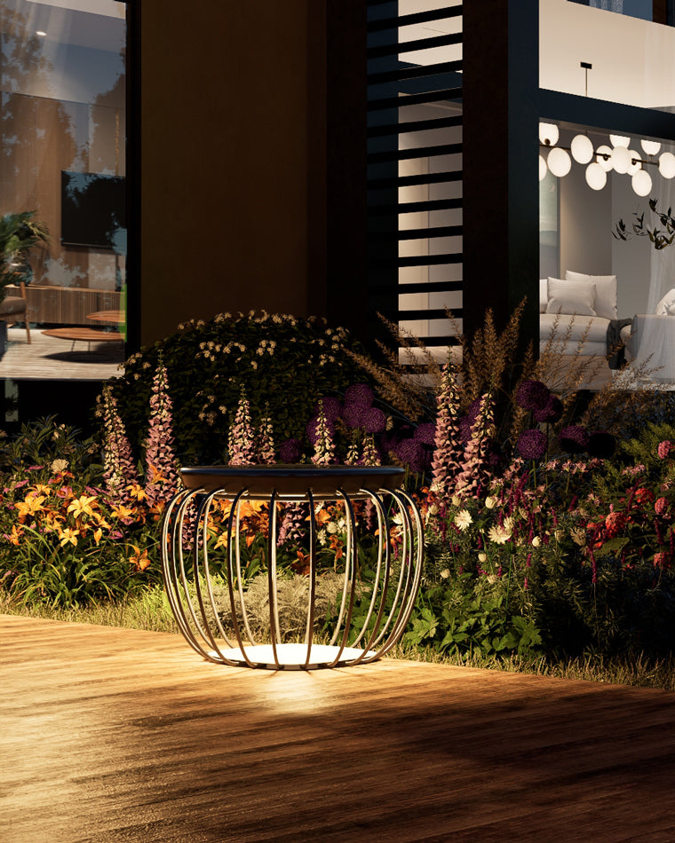 WOMO Solar Bench Floor Light-WM9019