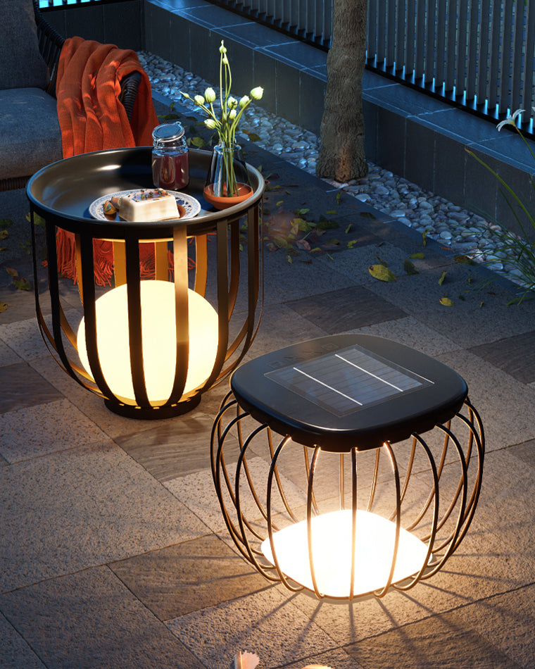 WOMO Solar Bench Floor Light-WM9019