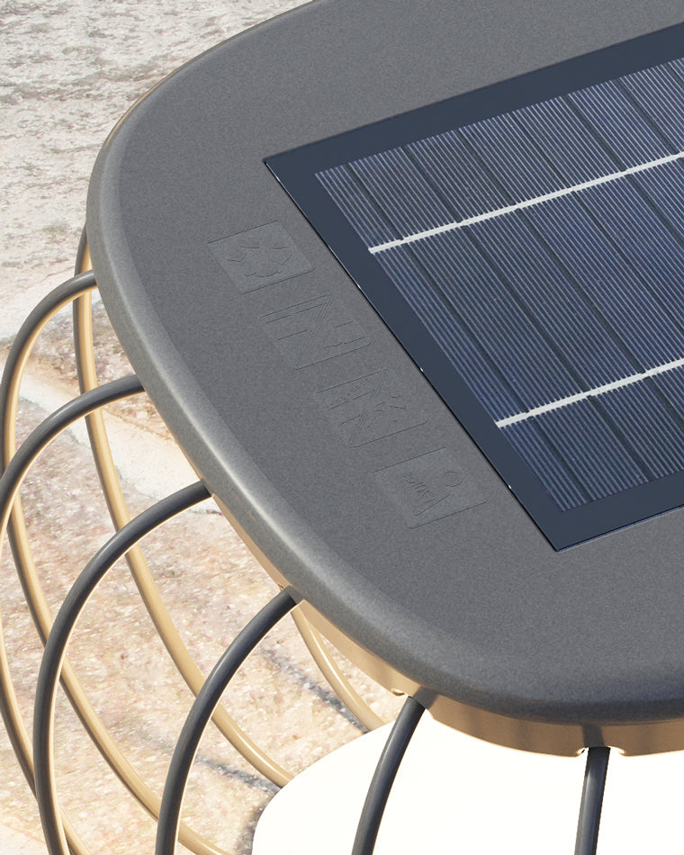 WOMO Solar Bench Floor Light-WM9019