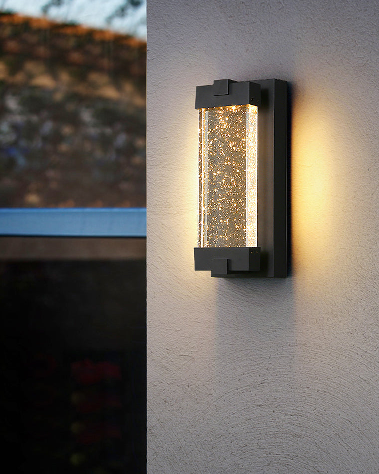 WOMO Outdoor Seeded Glass Wall Light-WM9024